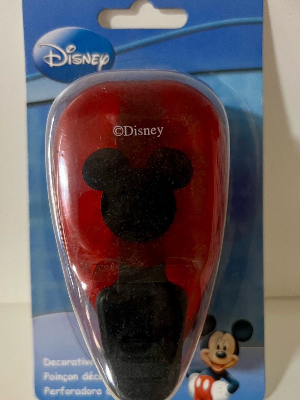 Disney Red and Black Mickey Mouse Paper Cutter